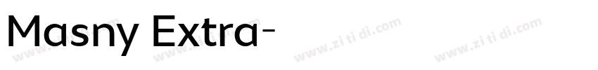 Masny Extra字体转换 Masny Extra字体转换